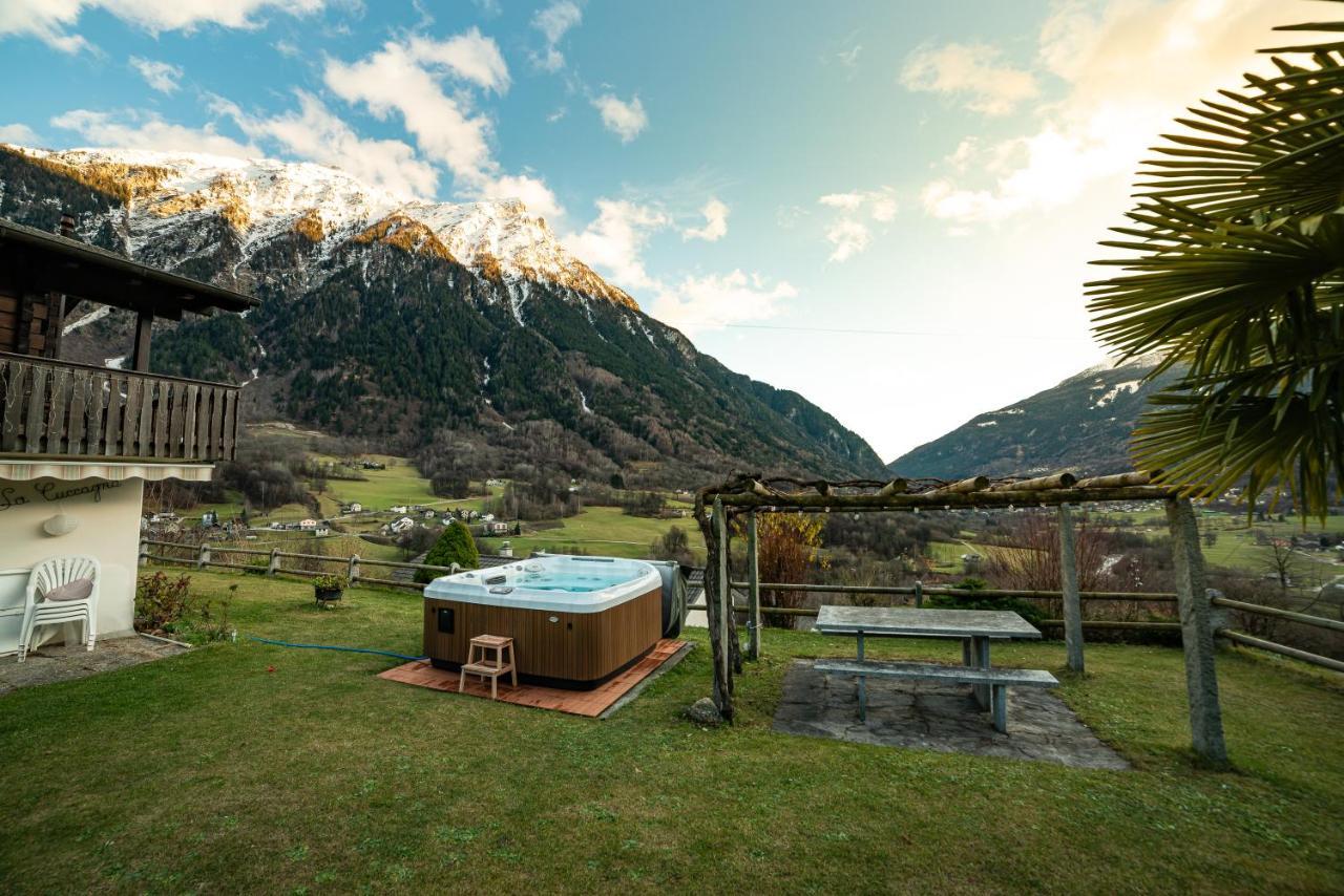 Vila Modern Charme Studio In Chalet Ponto Valentino Exteriér fotografie