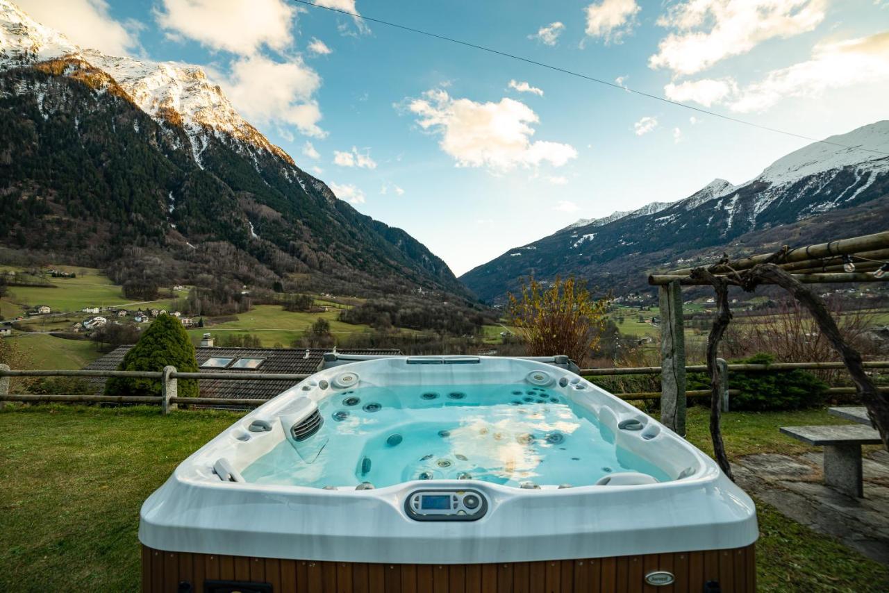 Vila Modern Charme Studio In Chalet Ponto Valentino Exteriér fotografie
